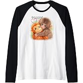 Punch Monkey Raglan Baseball Tee