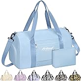 Pritent Gym Bag for Women with Shoe Compartment, Sport Gym Tote Bags Travel Duffle Bag for Hospital Yoga Maternity