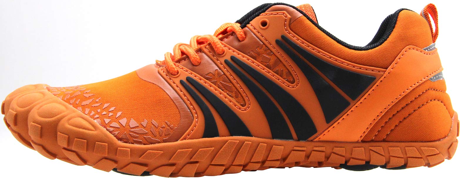 Oranginer Men's Barefoot Shoes - Big Toe Box - Minimalist Cross Training Shoes for Men