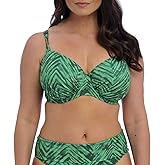 Fantasie Swim Women's Punta Mita Underwire Gathered Full Cup Bikini Top