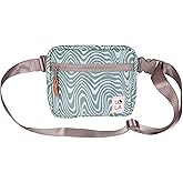 Lola California Sleek Hippie Waist Crossbody Fanny Pack Nylon Bag