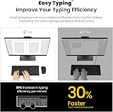 Cimetech Wireless Keyboard and Mouse 2.4G Ultra-Thin UK QWERTY Black view 4