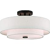 Livex Lighting 51084-92 Ceiling Mount, English Bronze