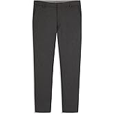 Van Heusen Mens Essential Slim Fit Flat Front Dress Pant, Stretch Fabric & Waistband, Machine Washable