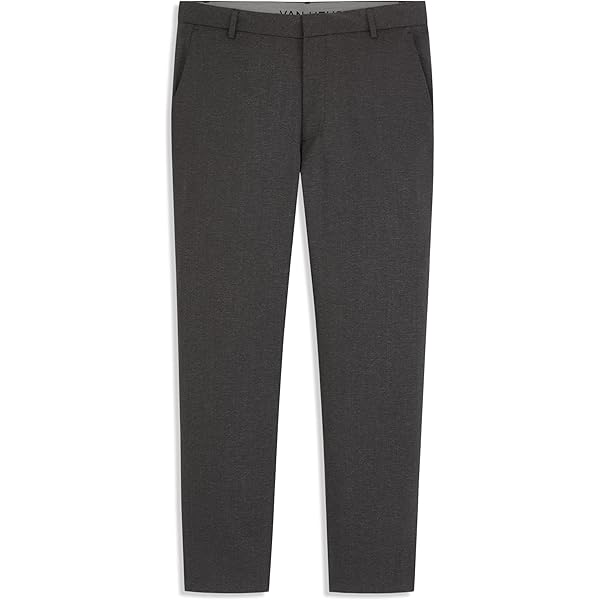 Van Heusen Men's Micax Cooling Stretch Dress Pant, Black