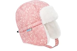 Jan & Jul Girls' Waterproof Trapper Hat for Babies and Kids