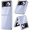 VEGO for Samsung Galaxy Z Flip 4 Case, [Anti-Yellow] Slim Thin Premium TPU Crystal Shockproof Protective Cover for Samsung Galaxy Z Flip 4 5G 2022 - Full Clear