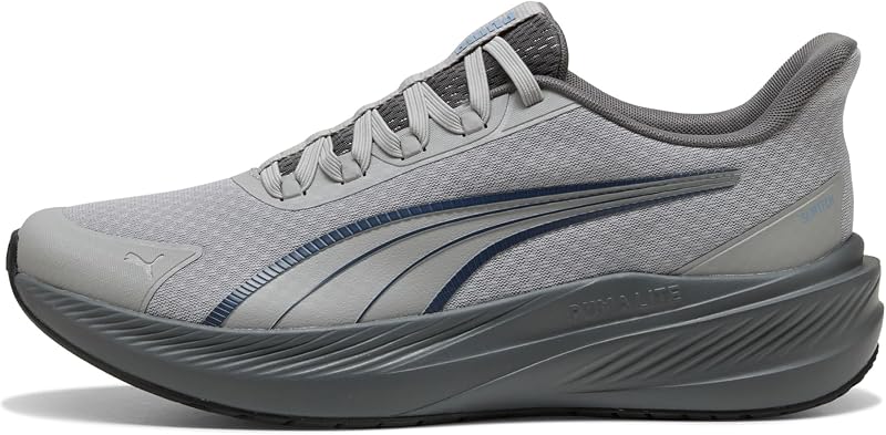 Unisex Dasher Lite Sliptech Laufschuh auf der Straße, Grau Echo Navy Schwarz Cool Dunkelgrau Zen Blau, 43 EU — Foto 1 von 6