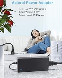 Aclorol 5V 5A 25W AC to DC Power Supply Converter