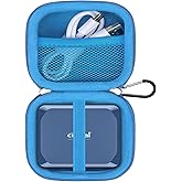 Lacdo Hard Drive Carrying Case for Crucial X10 / Crucial X9 / X9 Pro / X10 Pro Portable SSD 1TB 2TB 4TB 6TB 8TB External Solid State Drive, Hard EVA Shockproof Water Repellent Storage Travel Bag, Blue