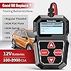 Romondes Bt200 Car Battery Tester 12v 100 2000 Cca Auto Battery Load
