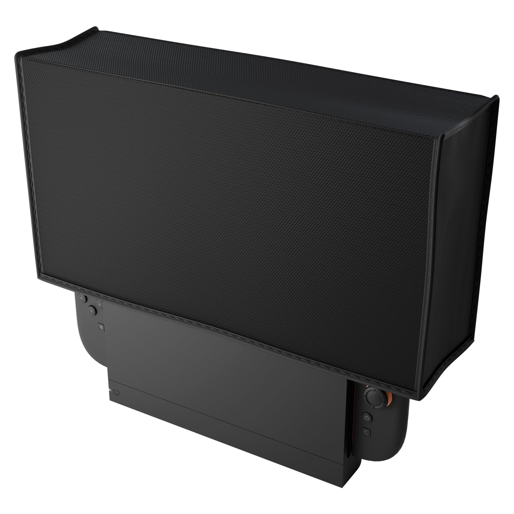 PlayVital Dust Cover for Nintendo Switch 2, Anti Scratch Dust Guard Waterproof Cover Sleeve for Nintendo Switch 2 Console & Charging Dock - Black