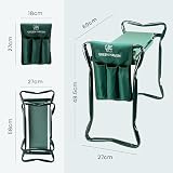 Green Haven Garden Kneeler Seat with Handles & Tool Bag view 5