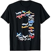 Boys Three 3rd Birthday Party Airplane for 3 Year Old Kids T-Shirt