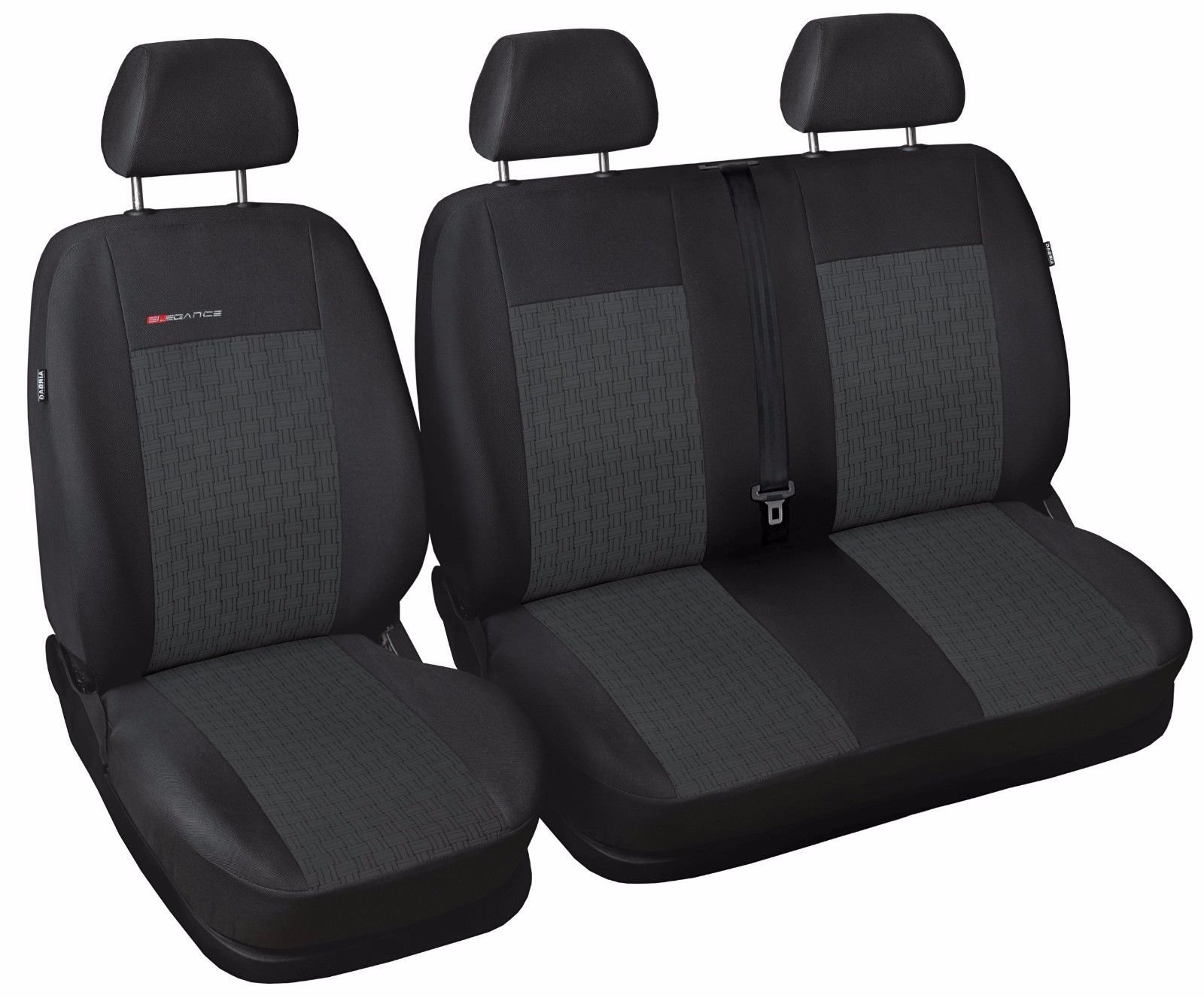 DKMOTO DK655P1 Tailored Van Seat Covers for Peugeot Expert , Citroen Dispatch , Toyota Proace 2016 - onwards