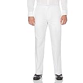 Cubavera Men's Linen and Cotton Herringbone Textured Pants (Waist Size 30 - 54 Big & Tall)