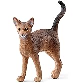 Schleich Farm World New 2023, Cute Farm Animal Toys for Kids and Toddlers, Abyssinian Cat Toy, Ages 3+