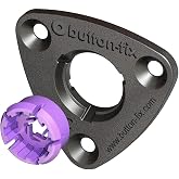 Button Fix Type 3 Button and Fix for Panel Connection Face-to-Face with 0.12'' or 0.31'' Gap (12 Sets)