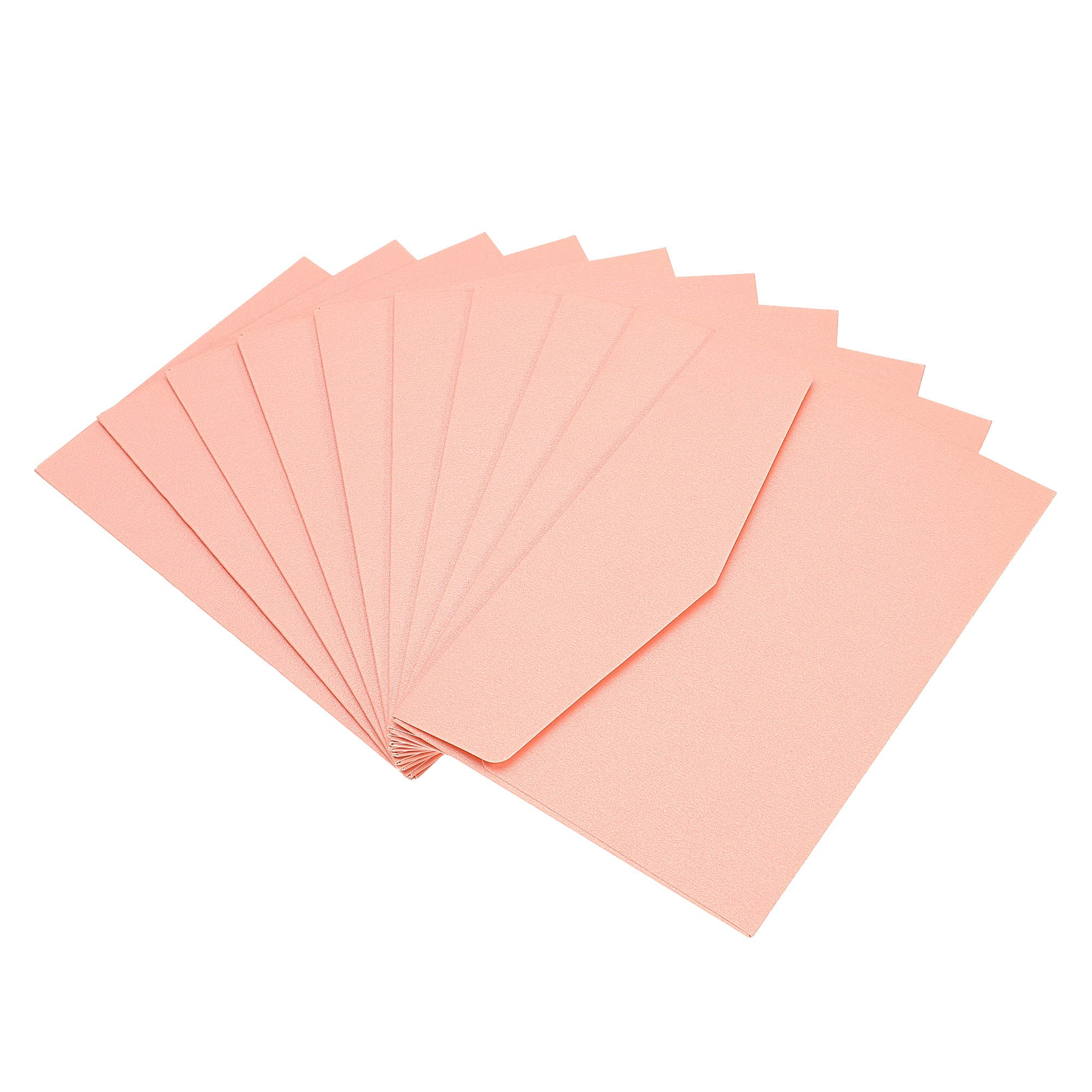 PATIKIL Invitations Envelopes, 25 Pack Colorful Blank Cards for Birthdays Wedding, Pink