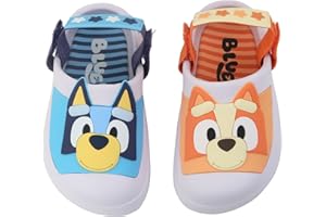 Bluey Boys & Girls Clogs Kids Slip On Beach Water Shoes with Adjustable Strap