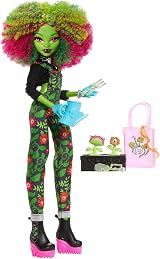 Monster High Fearbook Venus McFlytrap Doll with Yearbook Accessory Set view 4