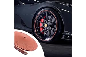 Tecledsn Rim Protector for Car Wheels, Car Wheel Protector, Car Wheel Decorative Strip with Adhesive Tape, Vehicle Tire Guard