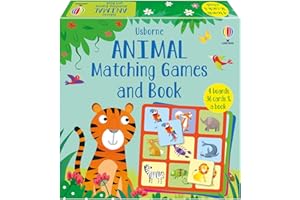 Animal Matching Games and Book