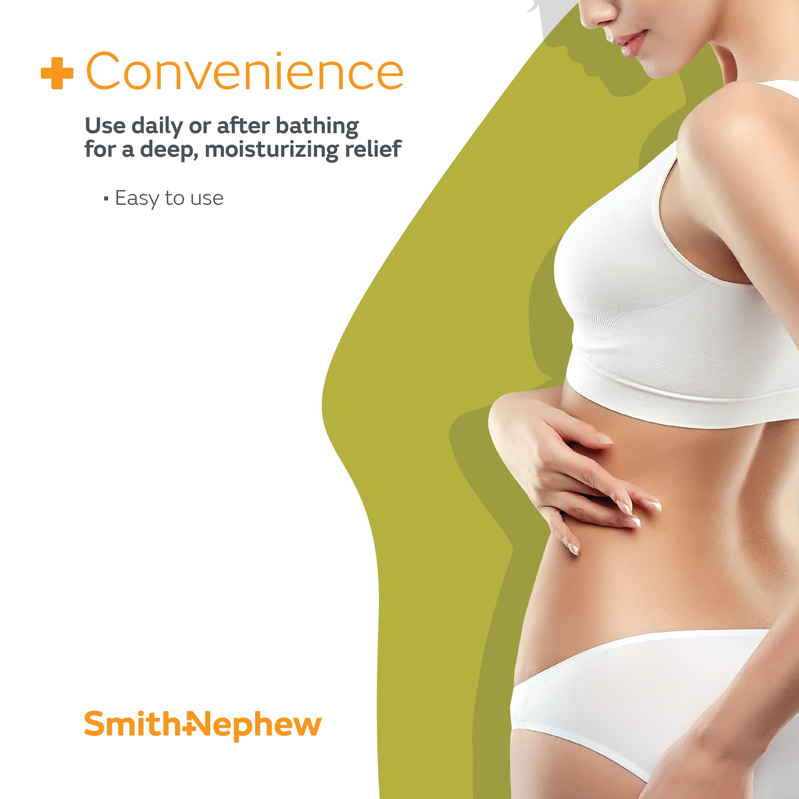 Smith & Nephew 59432000 SECURA Moisturizing Cream, Soothing Hand and Body Moisturizer for Dry Skin, 6.5 Ounces