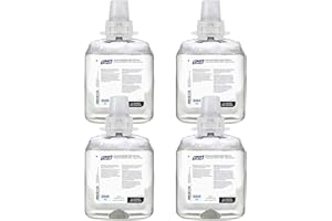 PURELL Brand HEALTHY SOAP Mild Foam, 1250 mL Hand Soap Refill for PURELL CS4 Manual Dispenser (Pack of 4) - 5174-04 - Manufactured by GOJO, Inc.