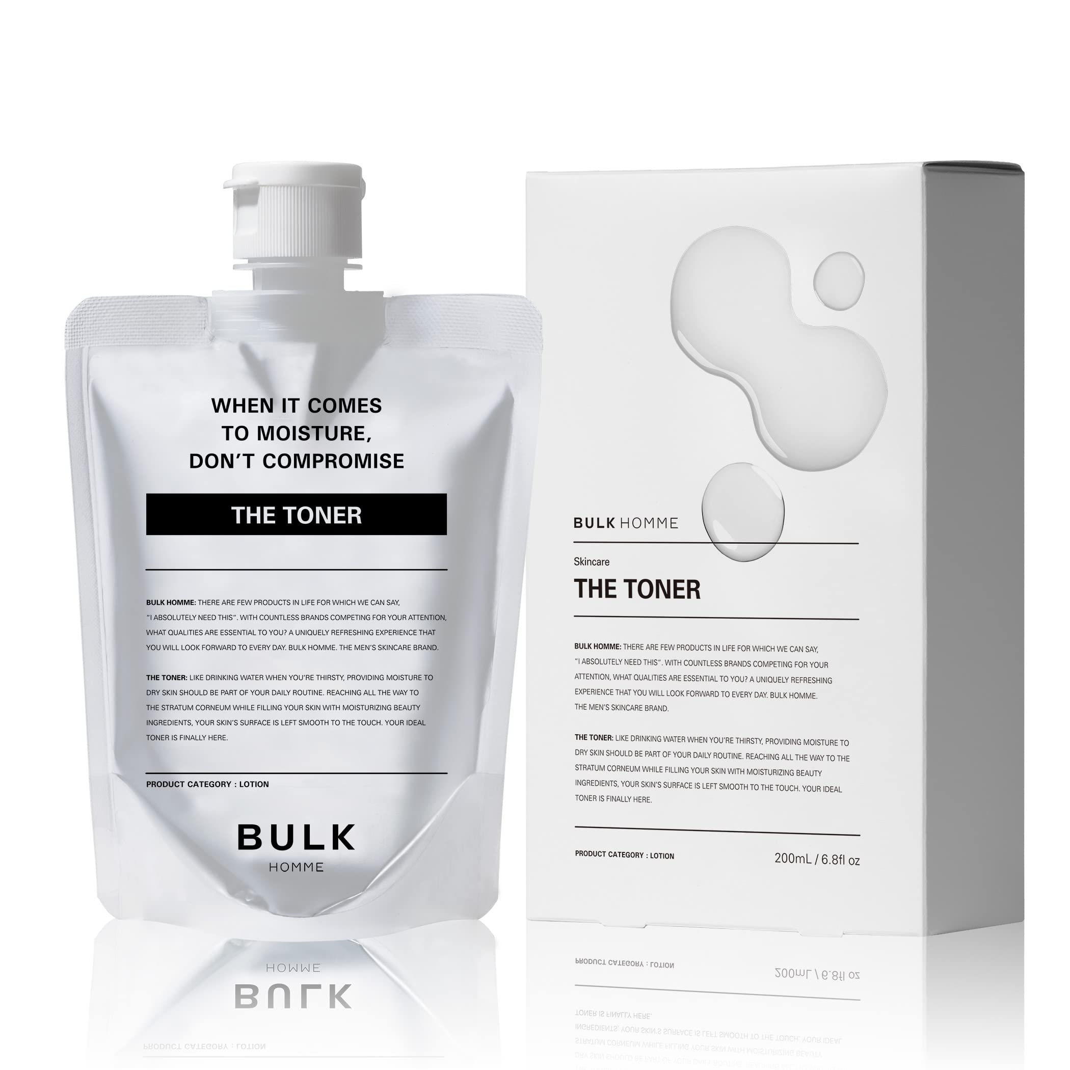 【低刺激・高保湿】バルクオム 化粧水 メンズ 200mL THE TONER 敏感肌用商品画像