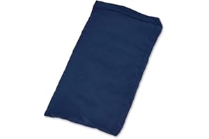 YogaAccessories (TM Large Silk Eye Pillow (Lavender) (Twilight Blue)