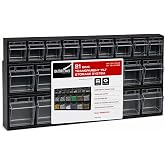 Transparent Tilt Storage System Organizer Bins Tool Organizer for Hardware and Craft (21)