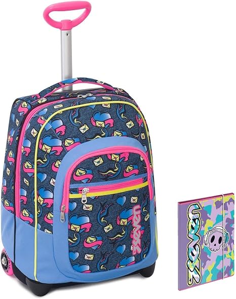 Zaino Trolley Gorjuss per Bambini, Rosa