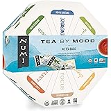 Numi Organic Tea By Mood Gift Set, 40 Count Tea Bag Assortment - Premium Organic Black, Pu-erh, Green, Mate, Rooibos & Herbal
