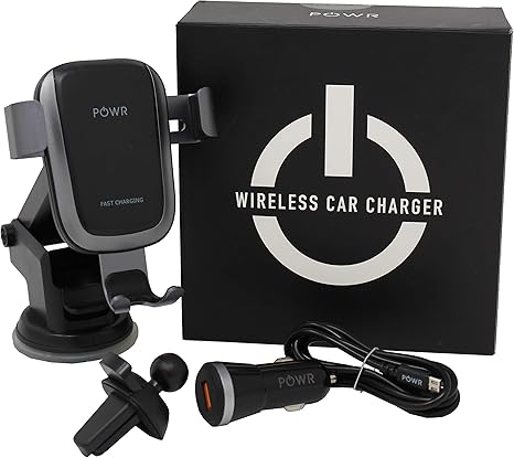 POWR Fast Wireless Car Charger 