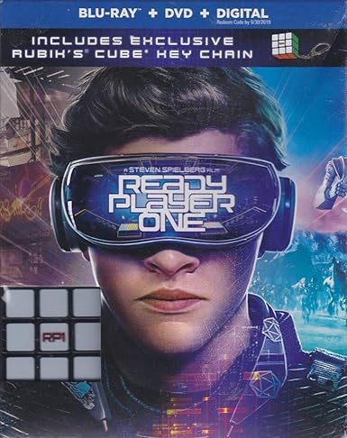 Amazon Com Ready Player One Blu Ray Dvd And Digital Walmart Exclusive Bonus Rubik S Cube Key Chain Stickers Movies Tv Amazon Com Ready Player One Blu Ray Dvd And Digital Walmart Exclusive Bonus Rubik S Cube Key Chain Stickers Movies Tv