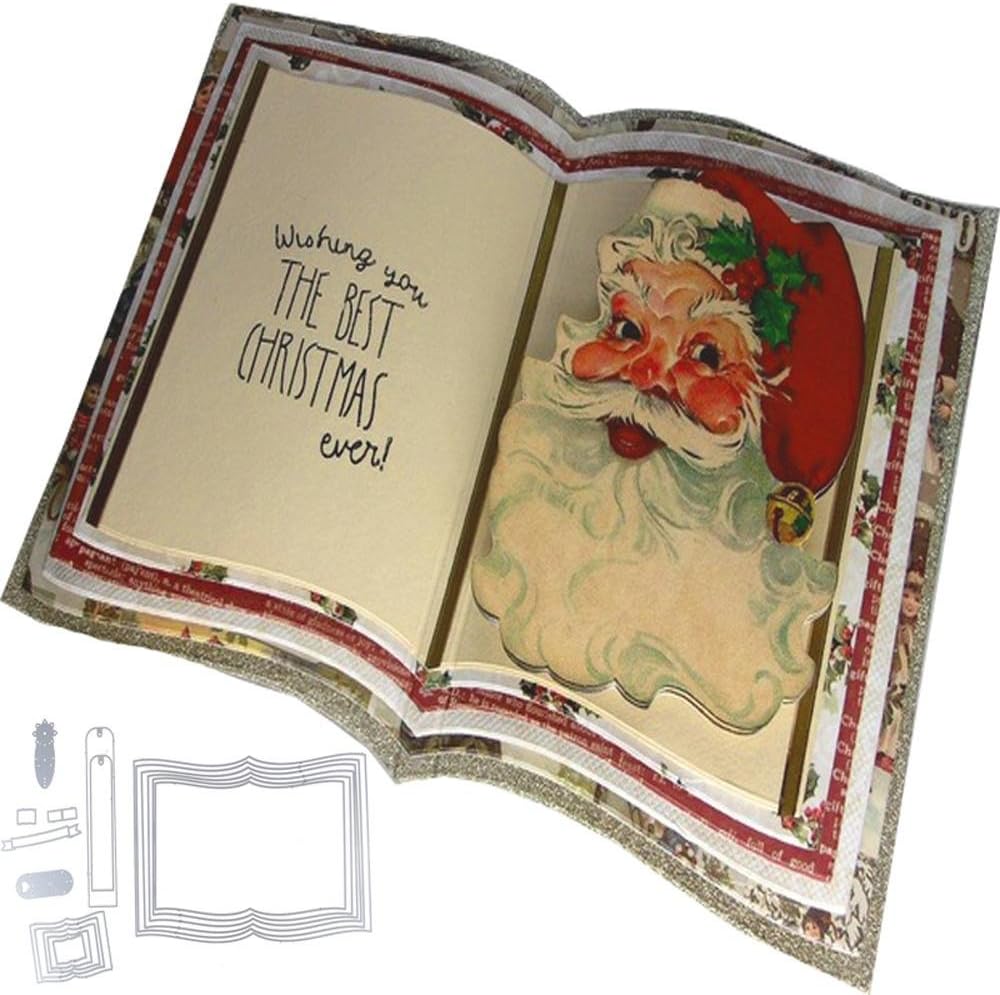 Newest Arrivals! Metal Cutting Dies Star Embossing Stencil Stamp Template for DIY Scrapbooking Album Paper Card Craft Decoration by Celucke (F)