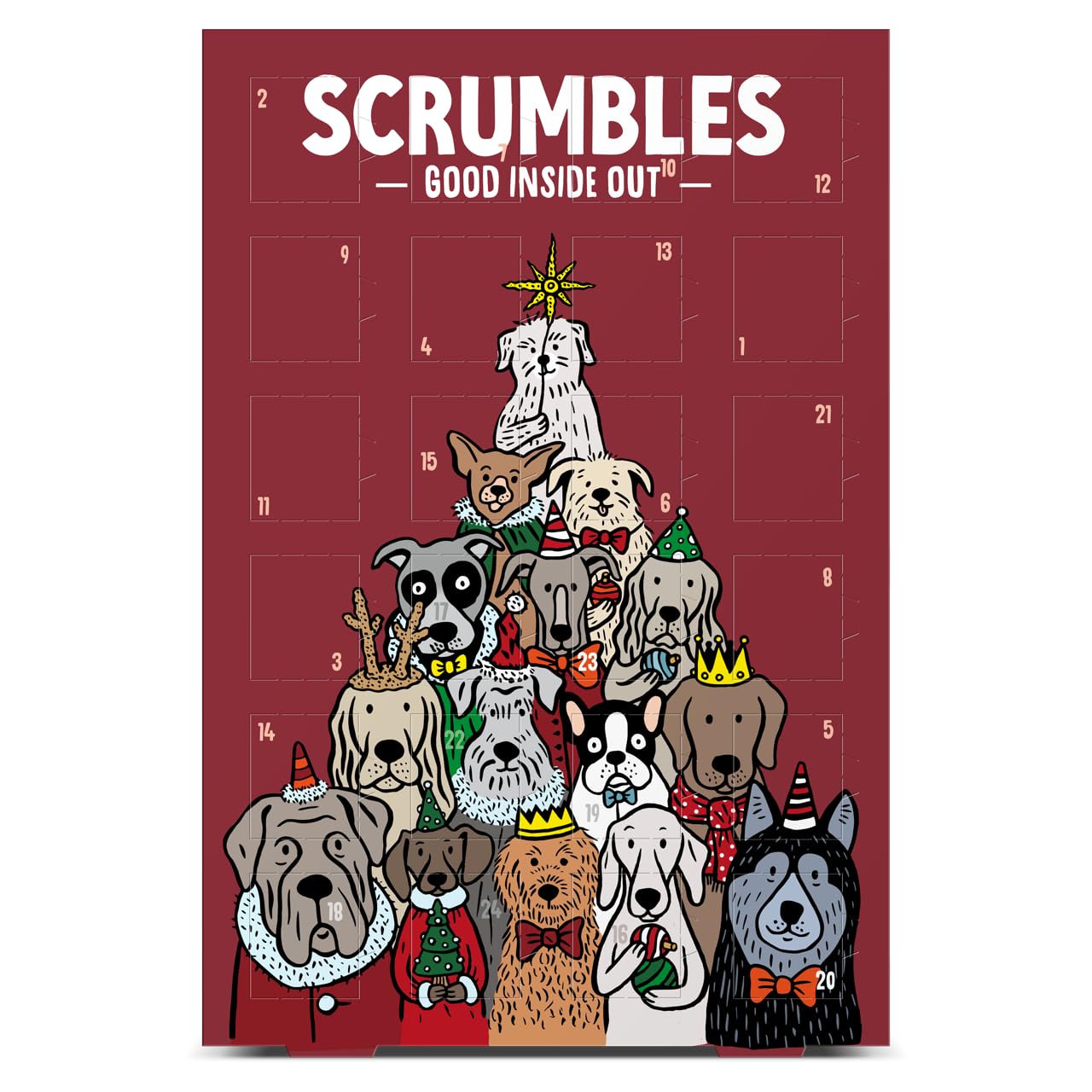 Scrumbles Dog Advent Calendar, 115g
