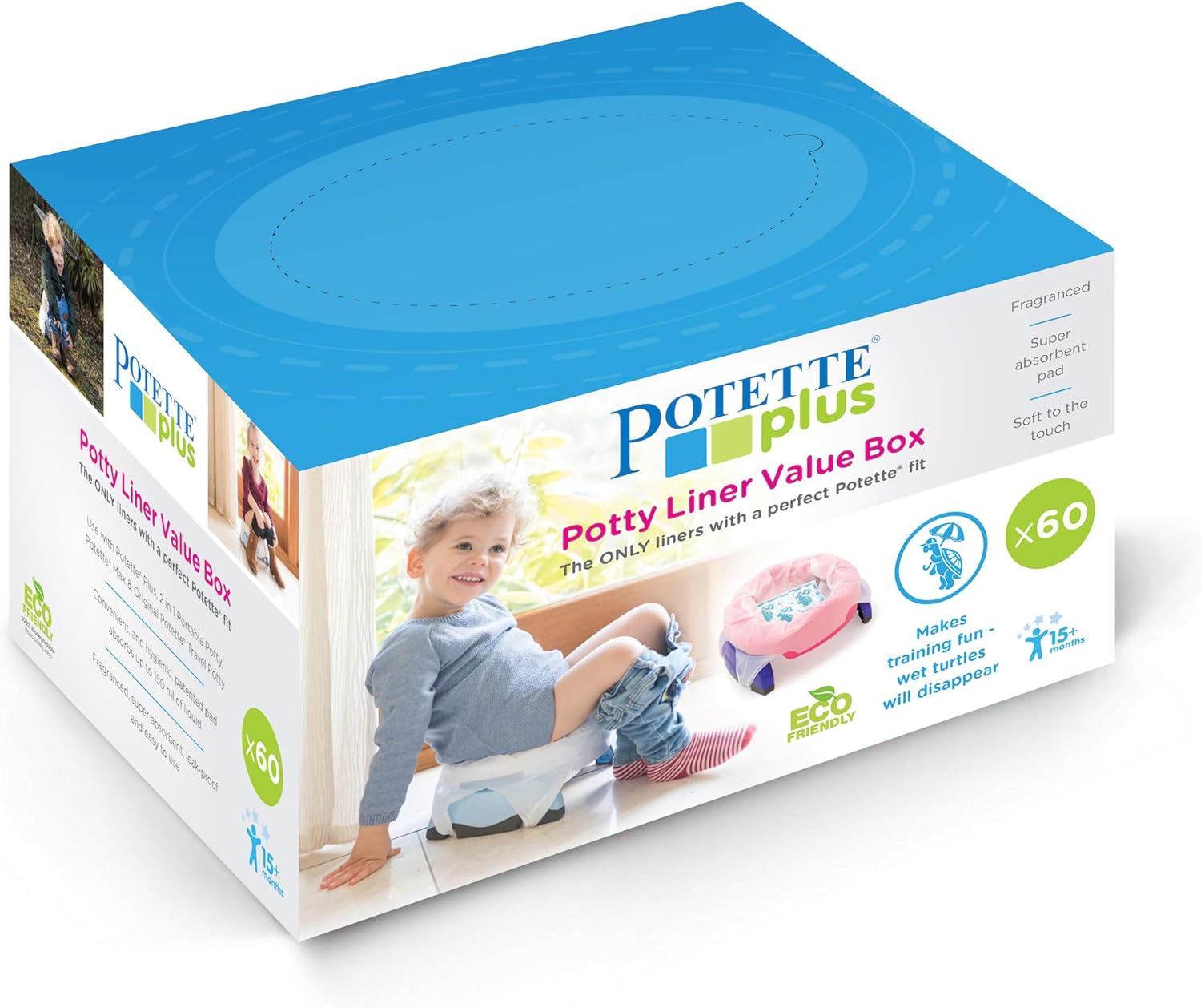 Potette Plus Liners (60 Pack) Amazon.co.uk Baby