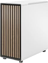 Fractal Design North Chalk White ATX Mid Tower Case with Front Wood Oak Mesh view 8