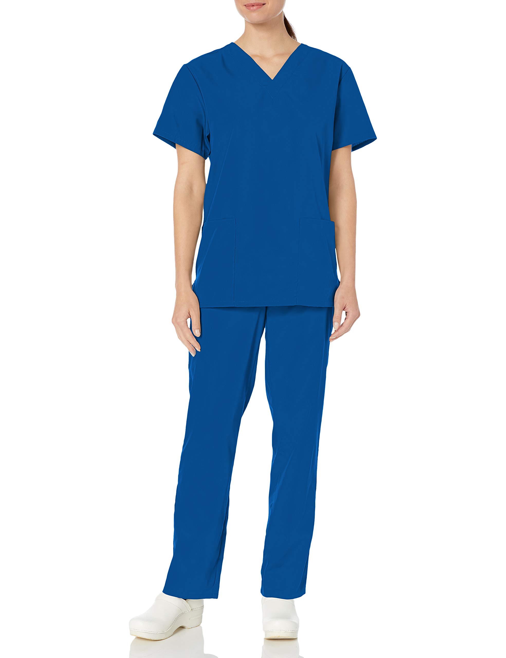 CHEROKEE Women's Unisex Top and Scrub Pant Set