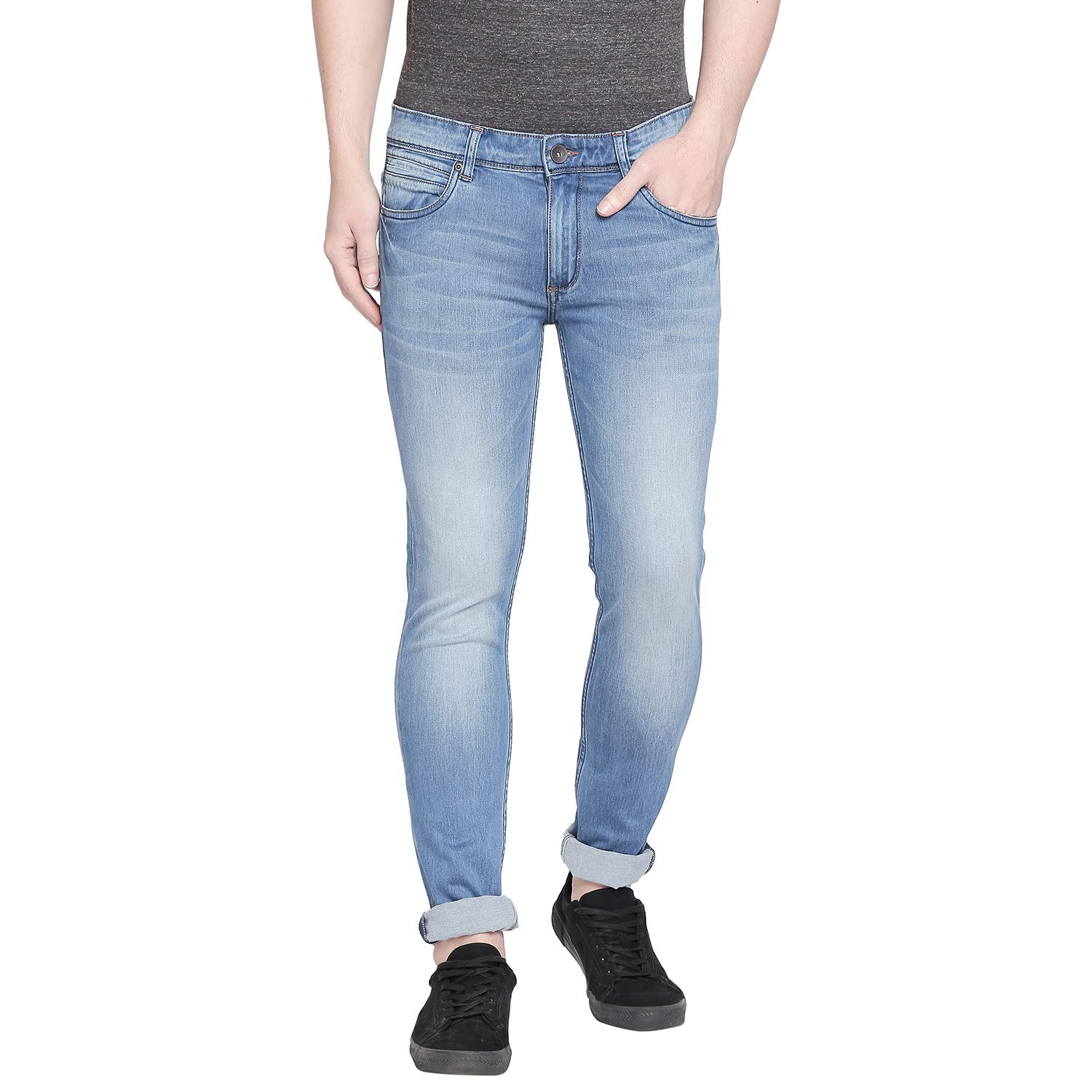 polyester jeans stretch