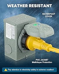 Kohree 30 Amp Generator Cord and Pre-drilled Power
