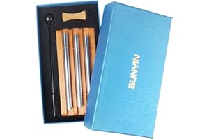 Meditation Trio Chime SUNYIN Classroom Teacher Chime Meditation Yoga Mindfulness Three Tone Hand Bell for Relaxation, Stress & Anxiety Relief