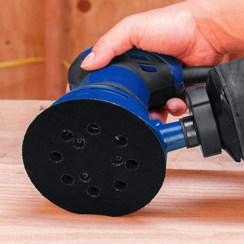 Round Hook and Loop Backing Pad, 125mm/5 inch Sanding Pads for High Speed Polishing,Buffing Random Orbital Sander - Image 5