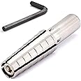 MaxoPro Heavy Duty Stainless Steel Expanding Ring Mandrel - Allen Key Included, Ring Sizes 4-7, For Lathe Turning and Making