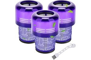 Vacuum Filters Replacement for Dyson V11 Torque Drive V11 Animal V11 Extra cordless filter, Replacement Part # 970013-02, 3 P