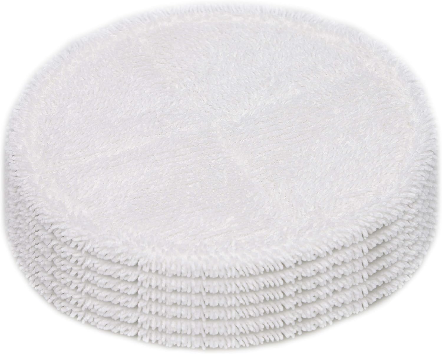 LTWHOME 7.8 Inch Soft Mop Pads Fit for Bissell Spinwave 2039 Series 2039A 2124 (Pack of 6)