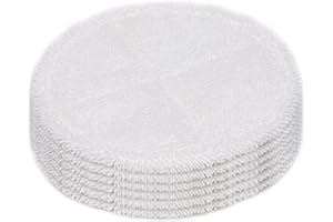 LTWHOME 7.8 Inch Soft Mop Pads Fit for Bissell Spinwave 2039 Series 2039A 2124 (Pack of 6)