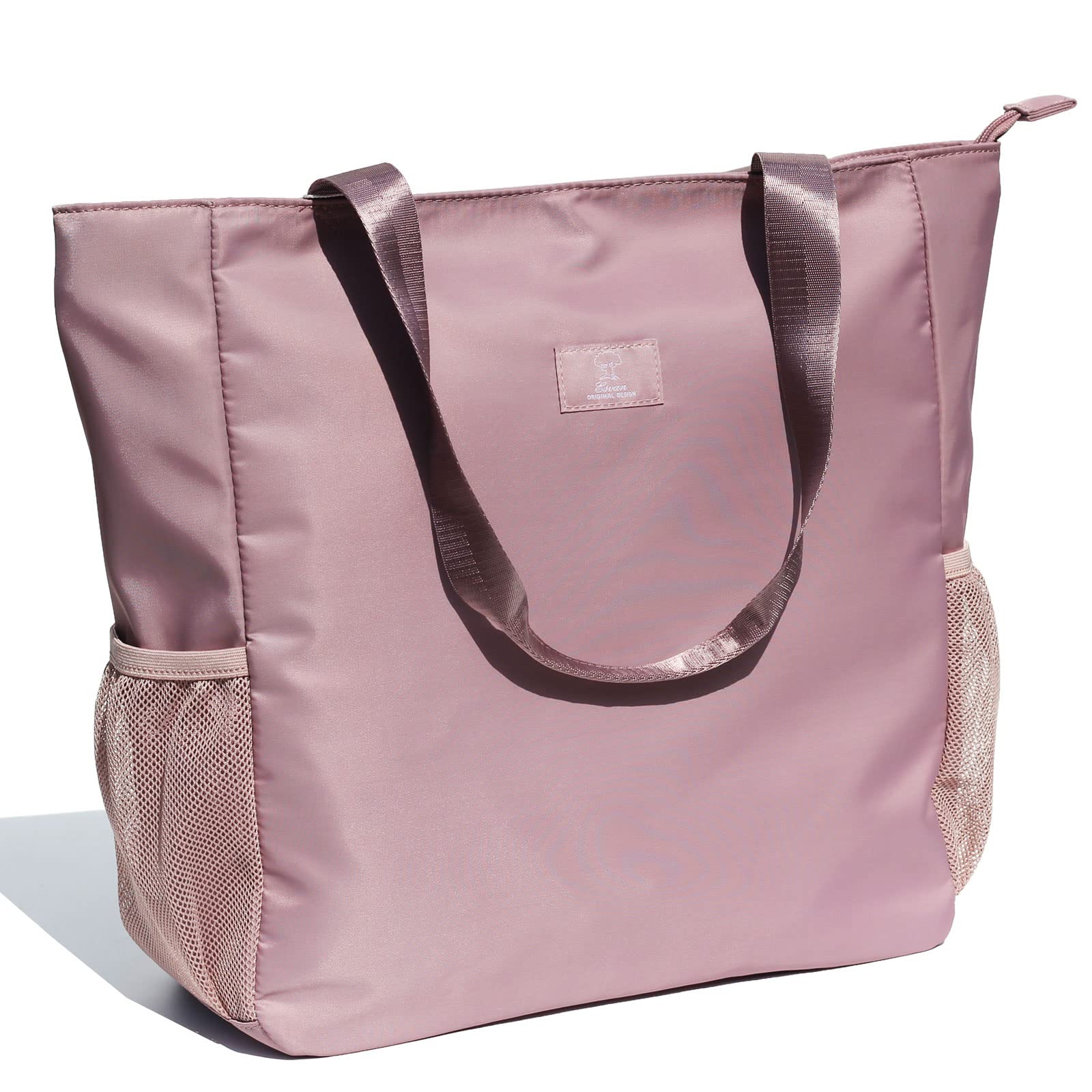 Photo 1 of ESVAN Original Floral Water Resistant Large Tote Bag Shoulder Bag for Gym Beach Travel Daily Bags Upgraded ([Z] O)